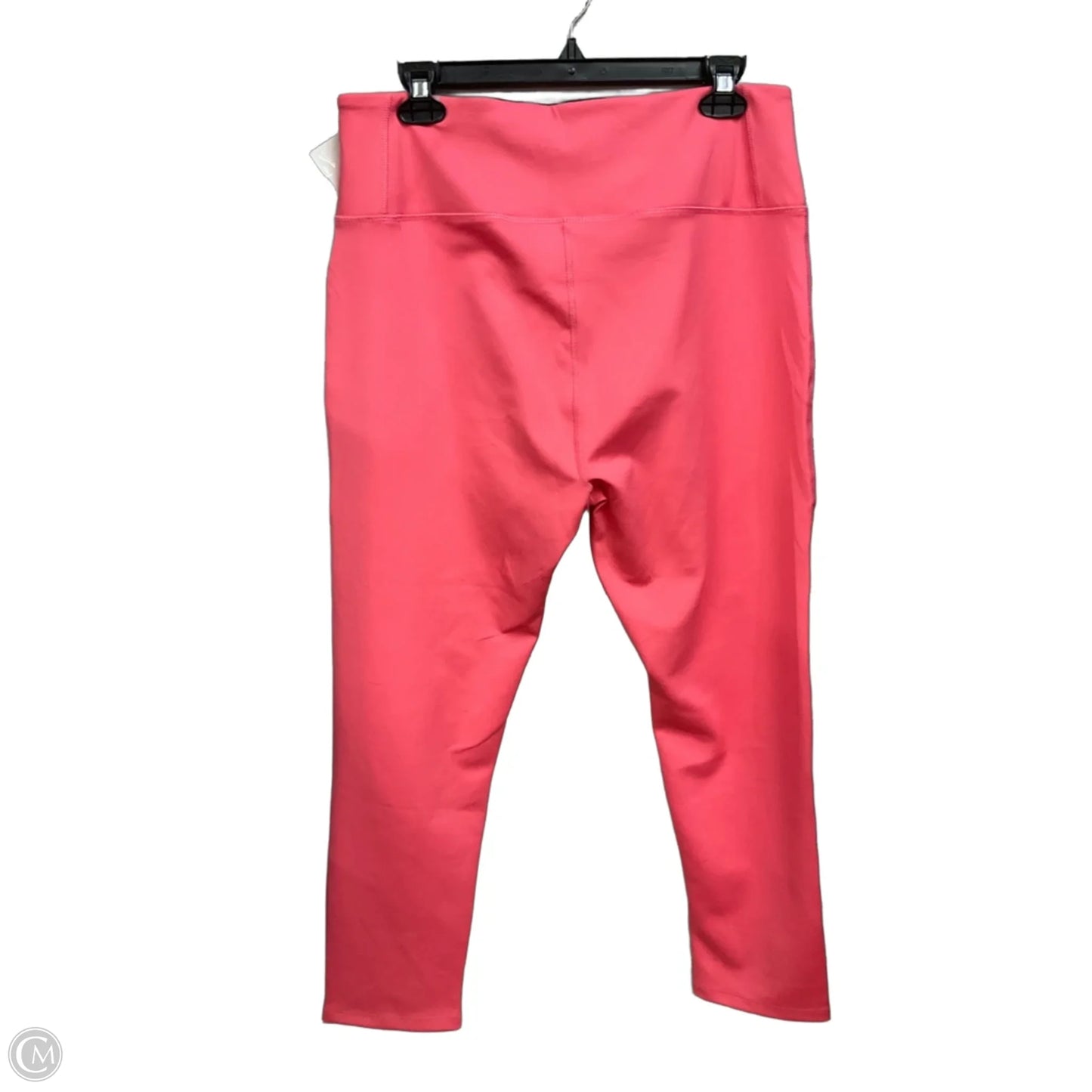 Athletic Leggings By Reebok In Pink, Size: 2x