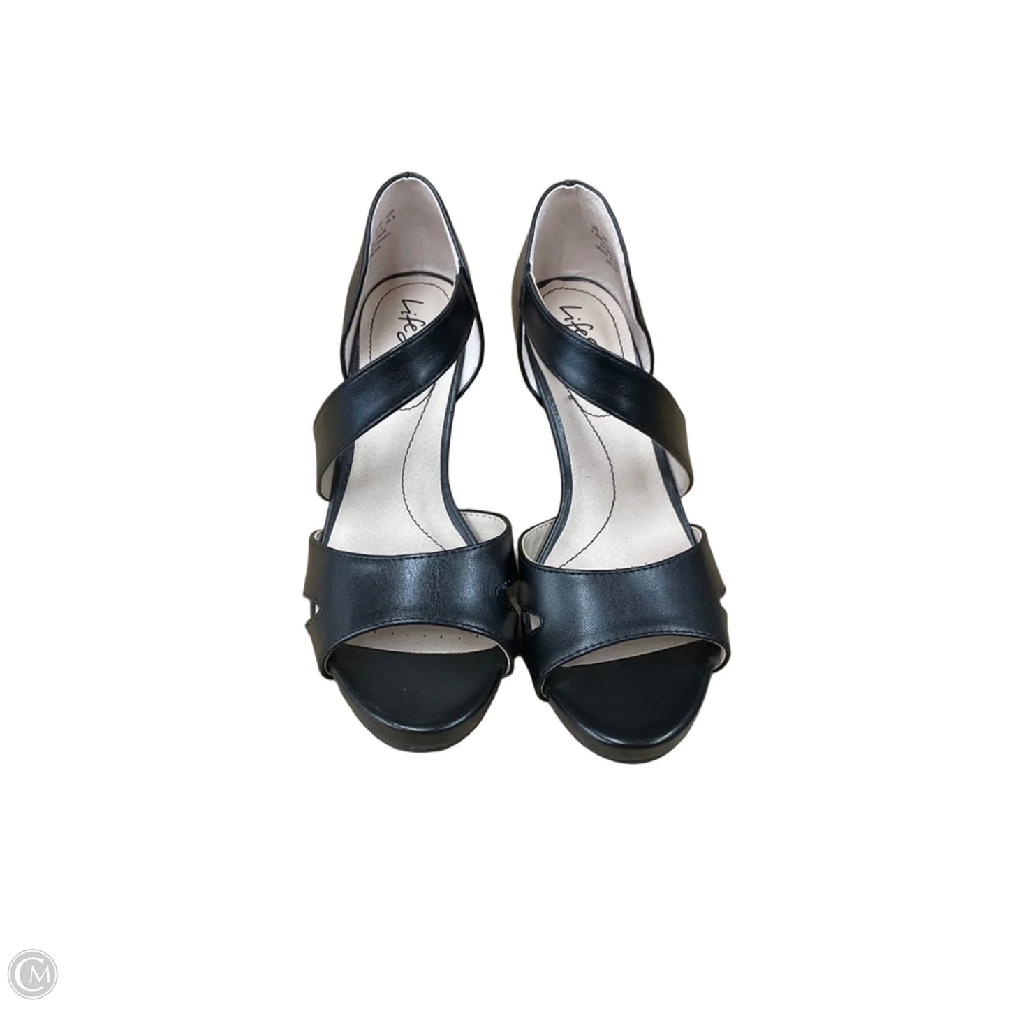 Shoes Heels Kitten By Life Stride In Black, Size: 7.5