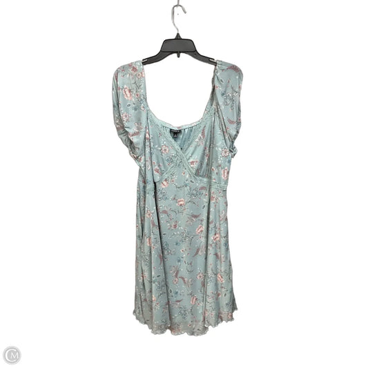 Dress Casual Short By Torrid In Blue, Size: 1x