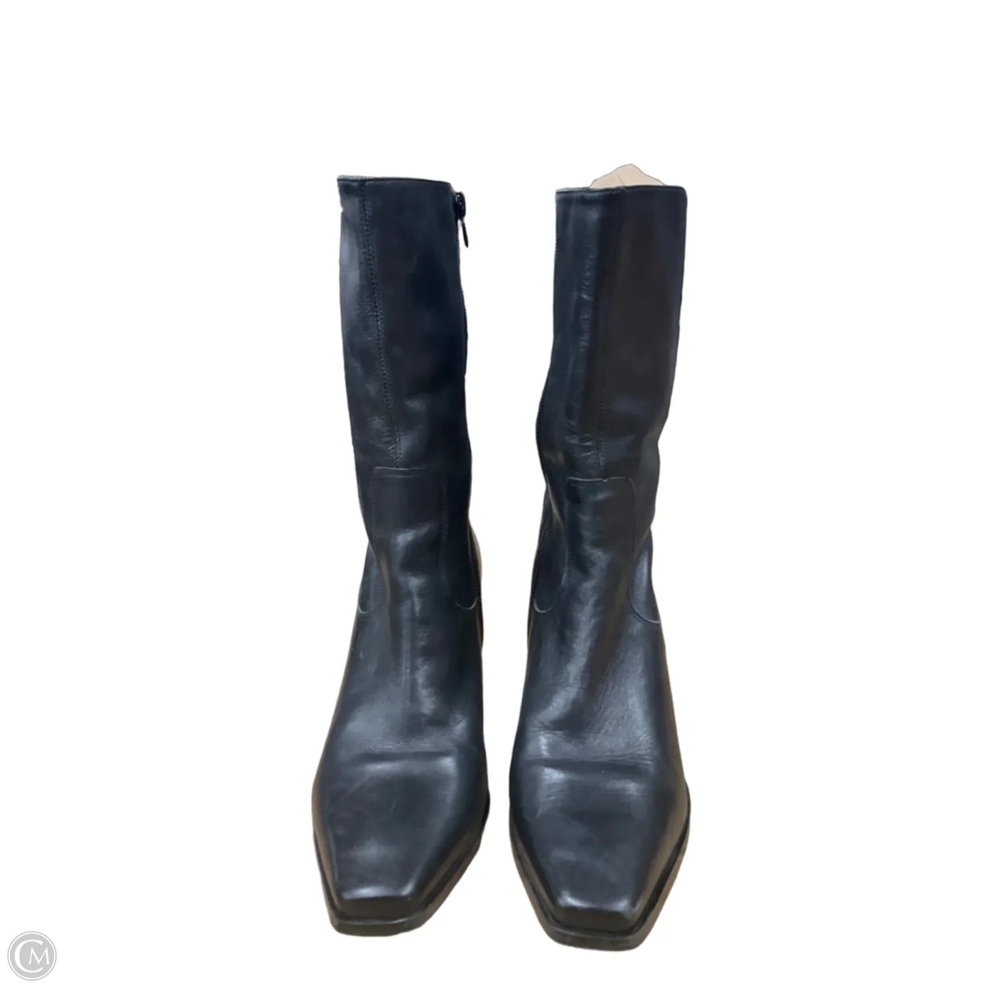 Boots Ankle Heels By Eddie Bauer In Black, Size: 8.5