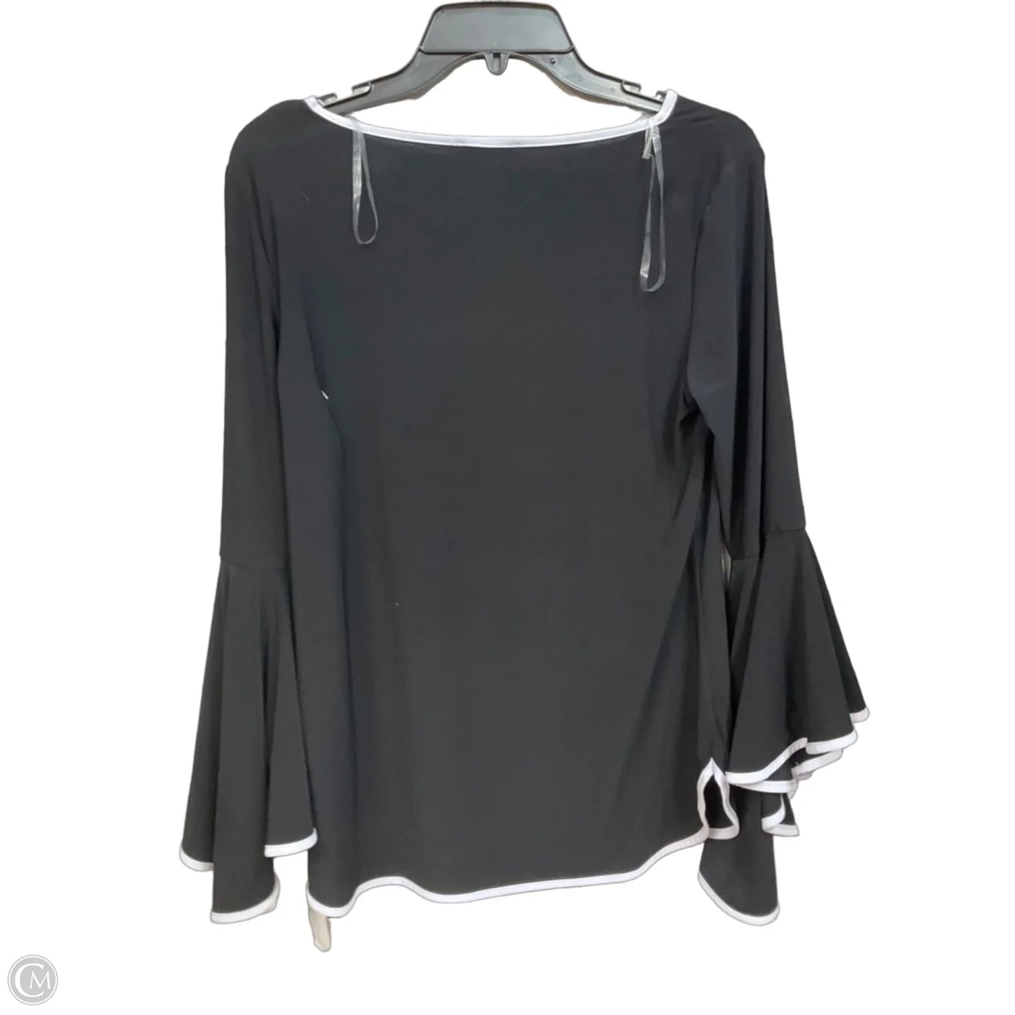 Top Long Sleeve By Sam And Jess In Black, Size: M