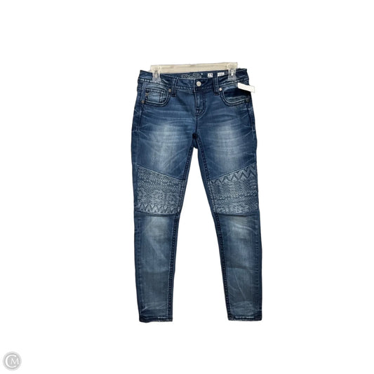 Jeans Skinny By Miss Me In Blue Denim, Size: 4