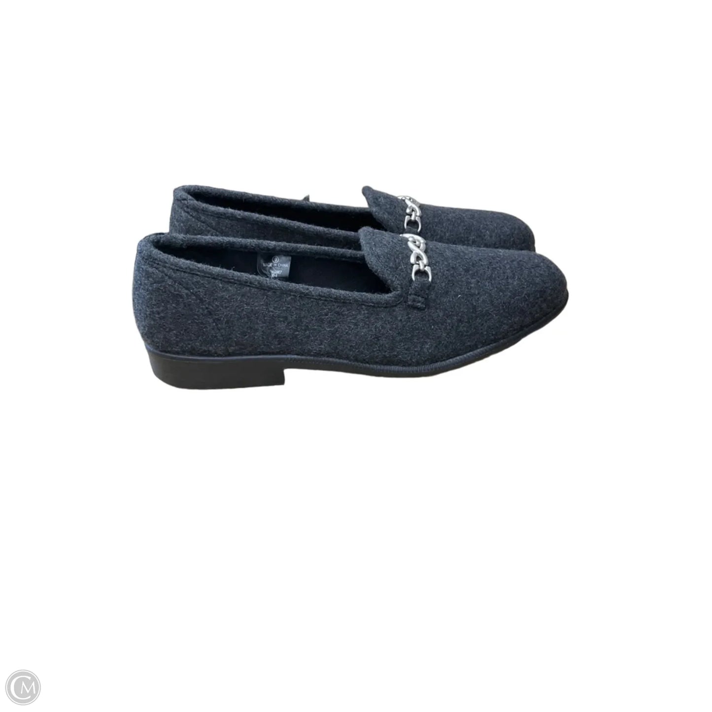 Shoes Flats By Basic Editions In Grey, Size: 9