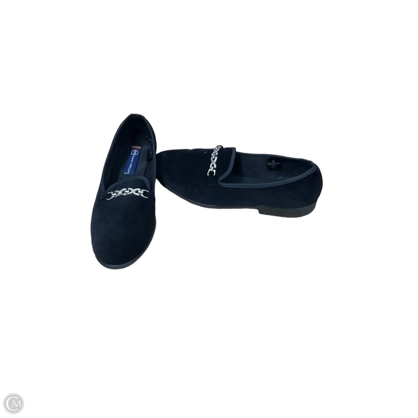 Shoes Flats By Basic Editions In Black, Size: 9