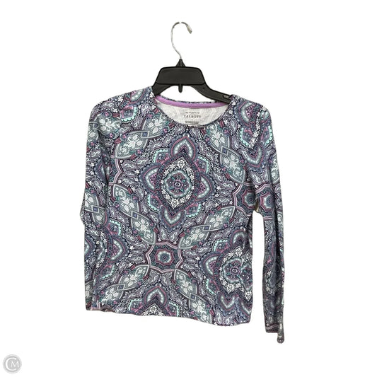 Top Long Sleeve By Talbots In Purple, Size: S
