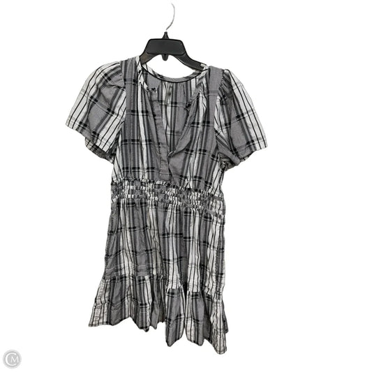 Dress Casual Short By Anthropologie In Checkered Pattern, Size: M