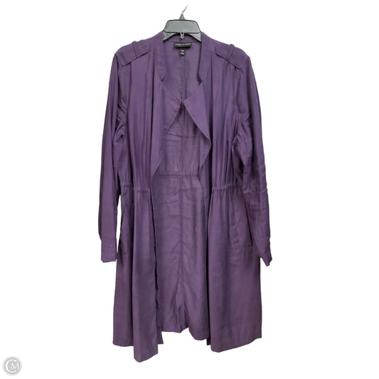 Jacket Other By Lane Bryant In Purple, Size: 3x
