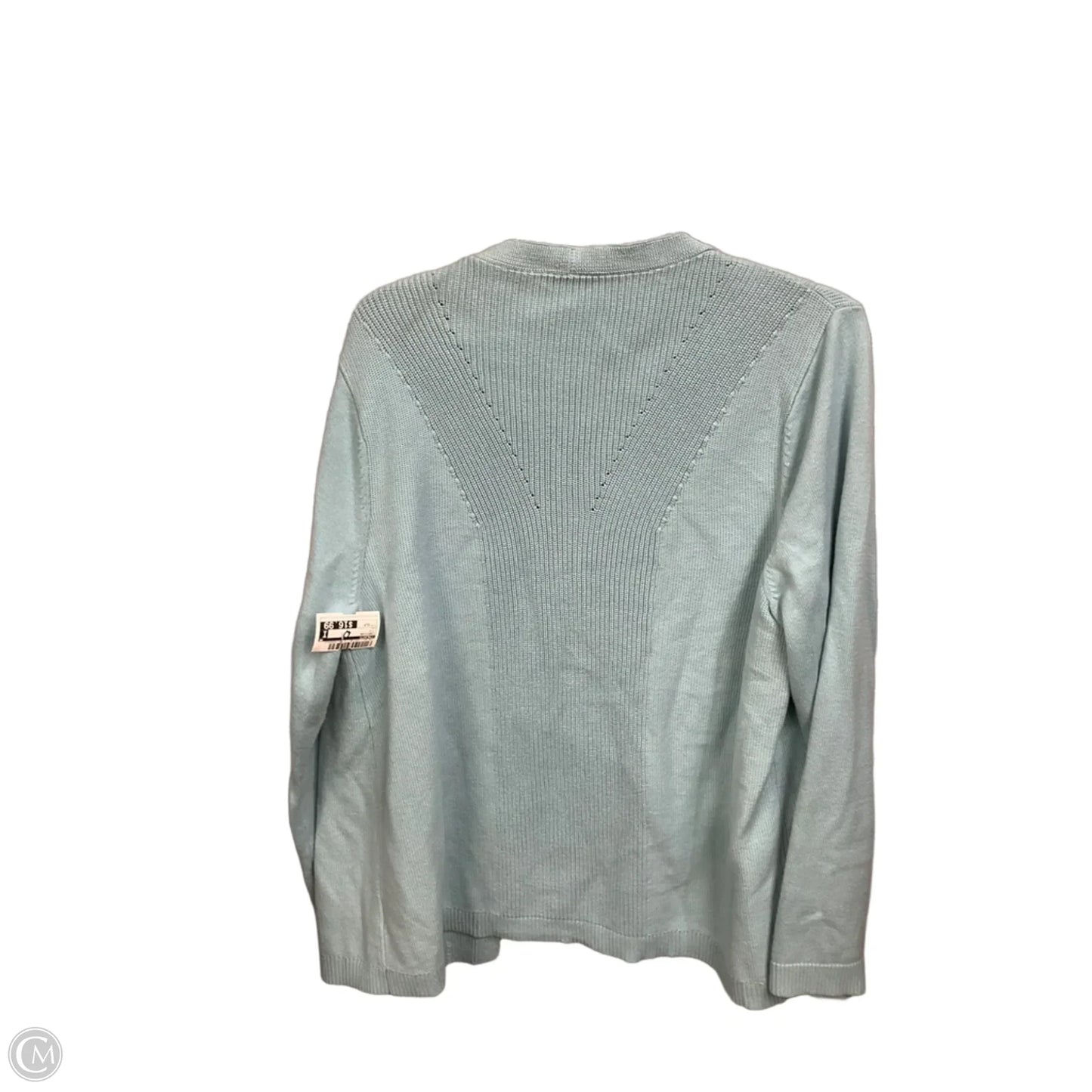 Cardigan By Talbots In Teal, Size: Xlp