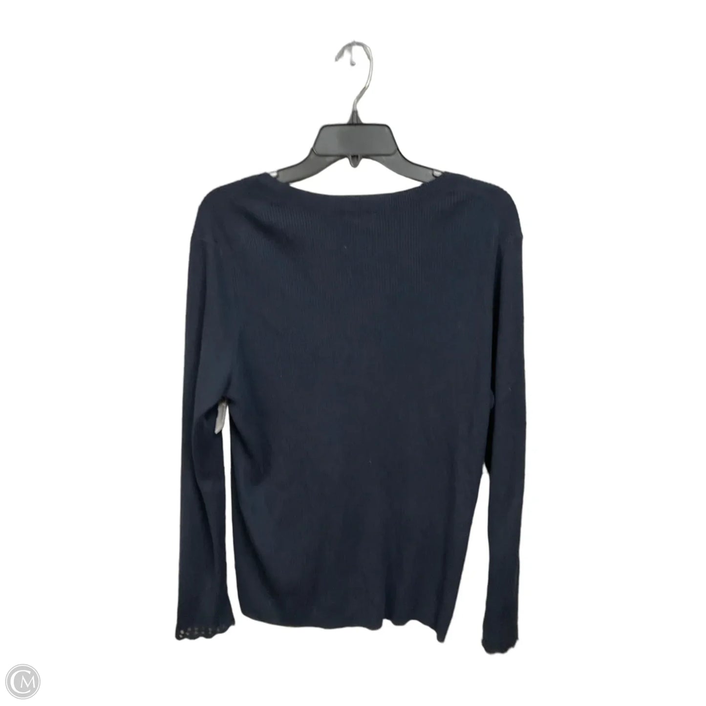 Cardigan By Talbots In Navy, Size: Xl