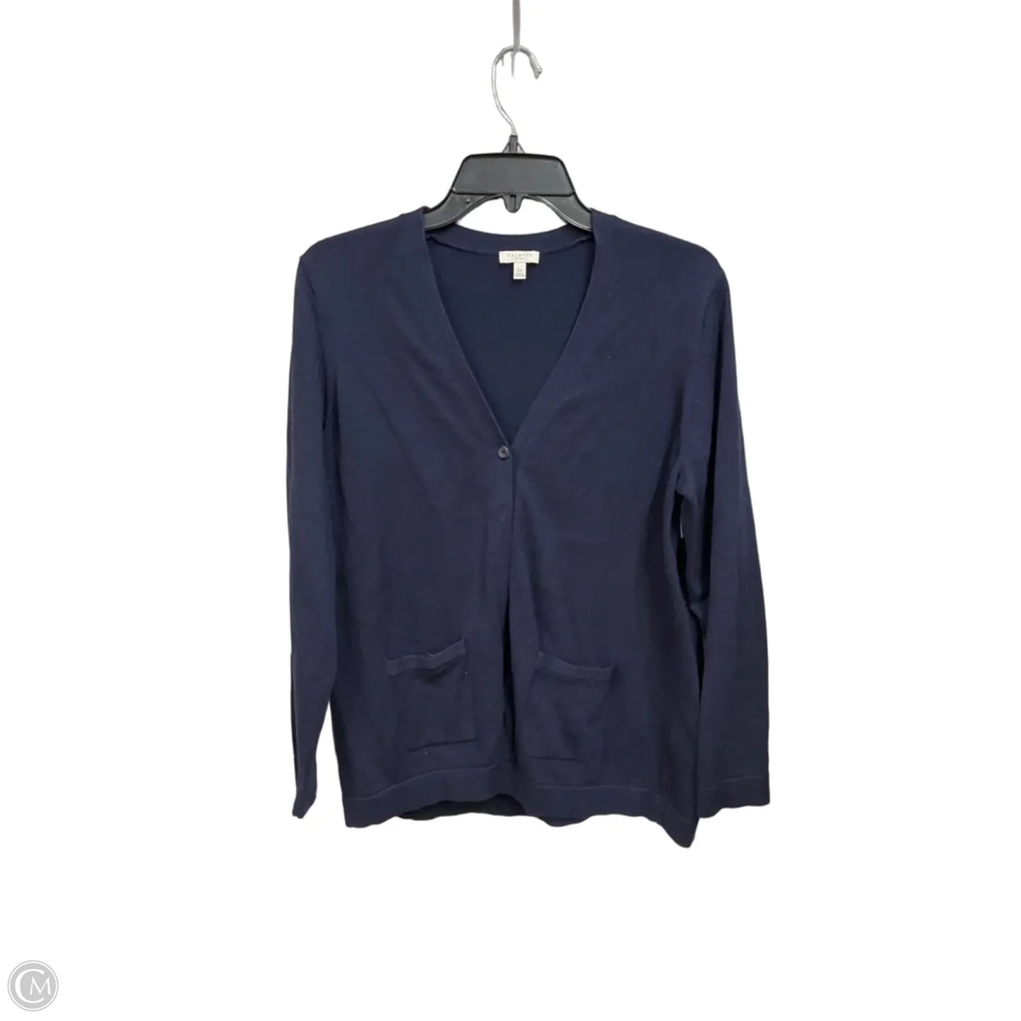 Cardigan By Talbots In Navy, Size: Lp