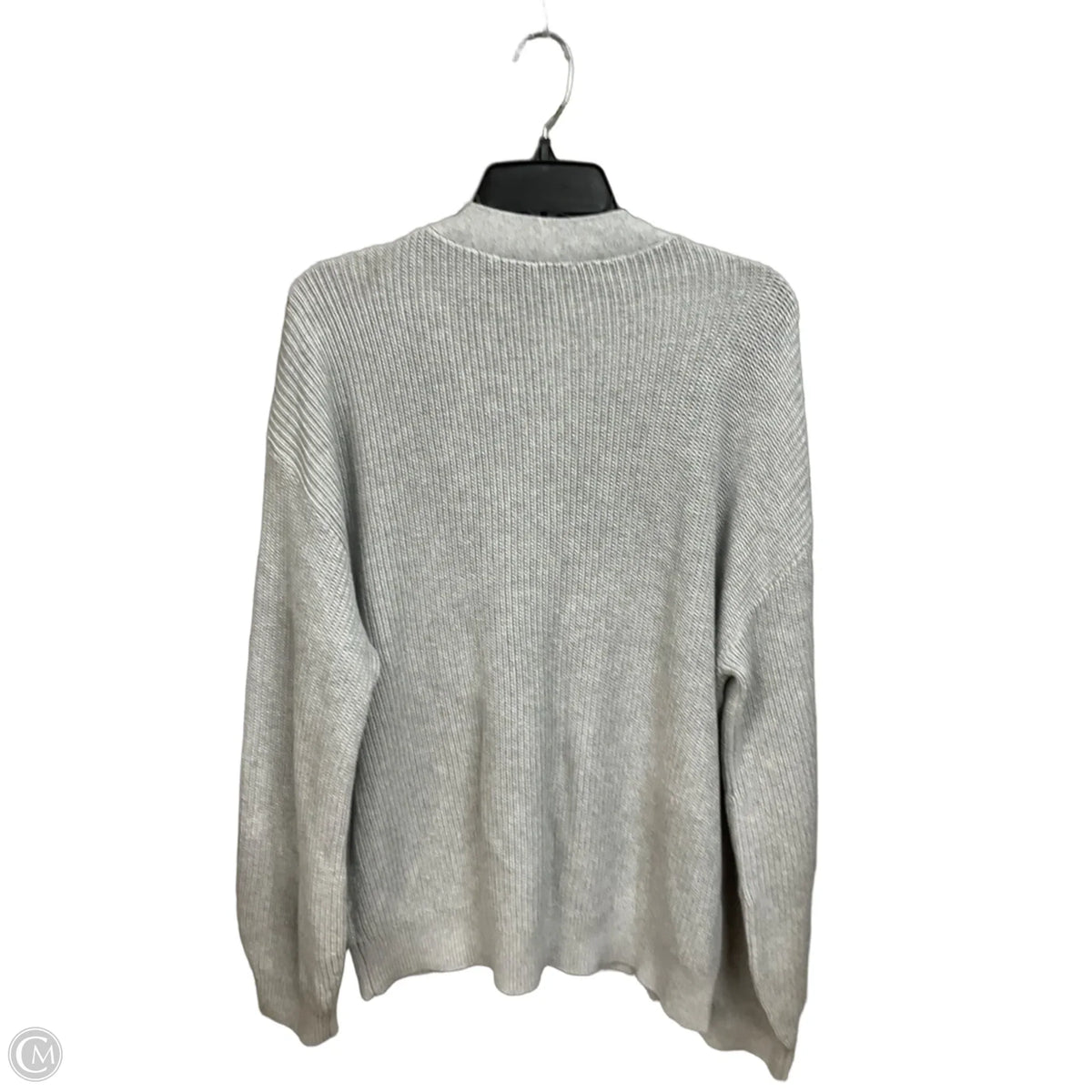 Cardigan By Talbots In Grey, Size: Xl