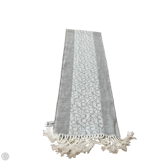Scarf Winter By Calvin Klein In Grey