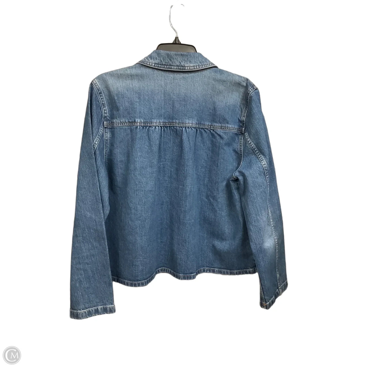 Jacket Denim By J. Crew In Blue Denim, Size: L