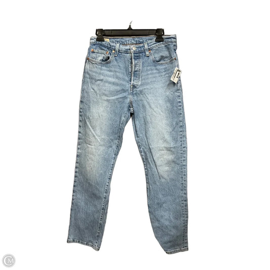 Jeans Skinny By Levis In Blue Denim, Size: 8
