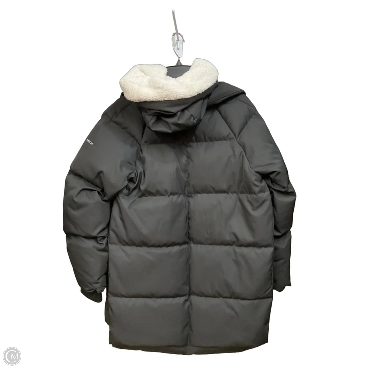 Coat Parka By Clothes Mentor In Black, Size: S