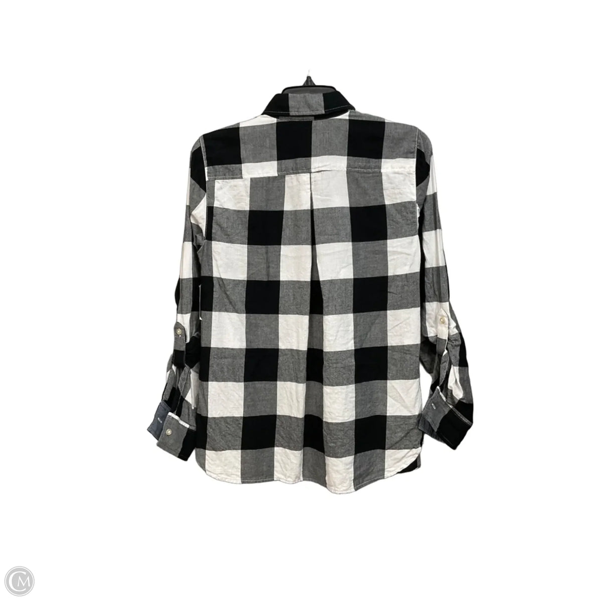Top Long Sleeve By Tommy Hilfiger In Grey, Size: S