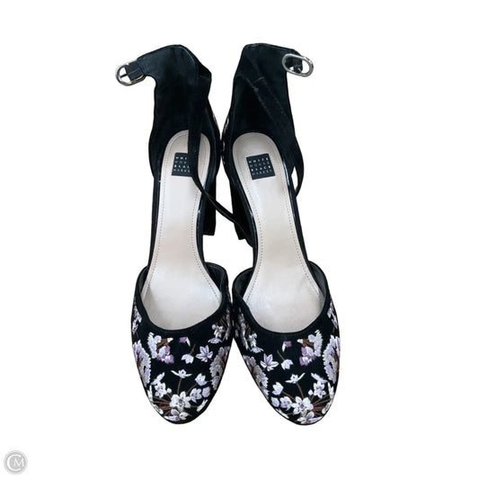 Shoes Heels Block By White House Black Market In Black, Size: 10