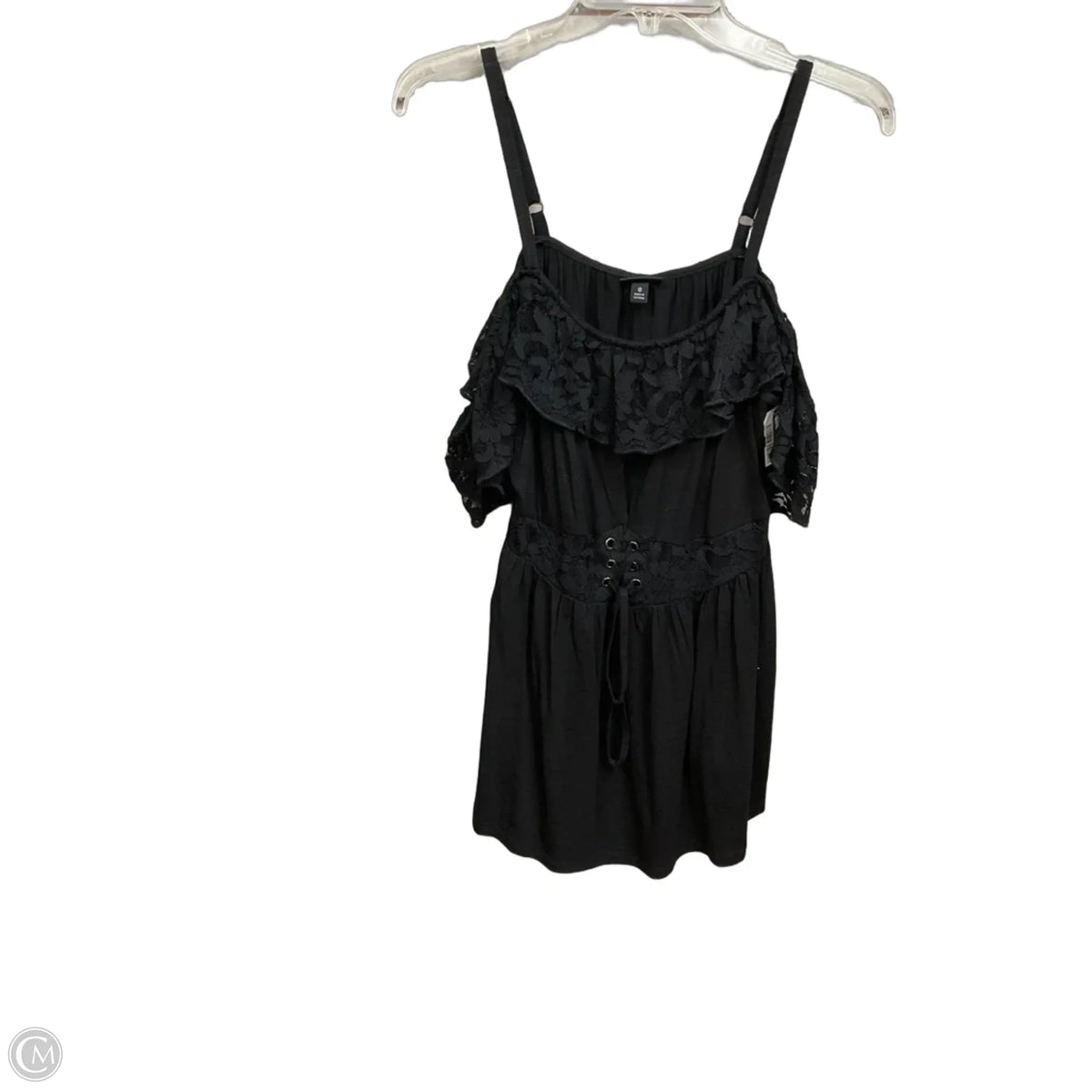 Top Sleeveless By Torrid In Black, Size: L