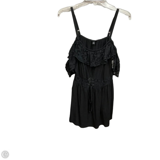 Top Sleeveless By Torrid In Black, Size: L
