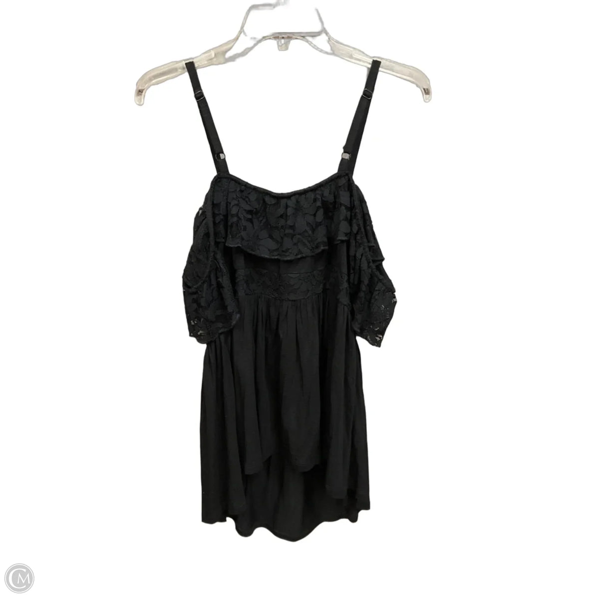 Top Sleeveless By Torrid In Black, Size: L