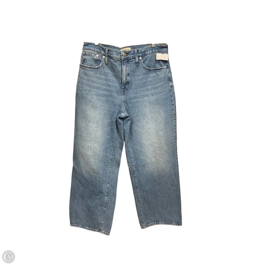 Jeans Wide Leg By Madewell In Blue Denim, Size: 12