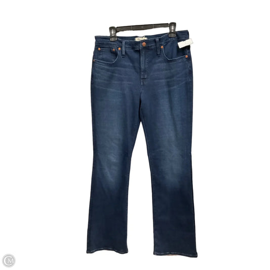 Jeans Flared By Madewell In Blue Denim, Size: 10
