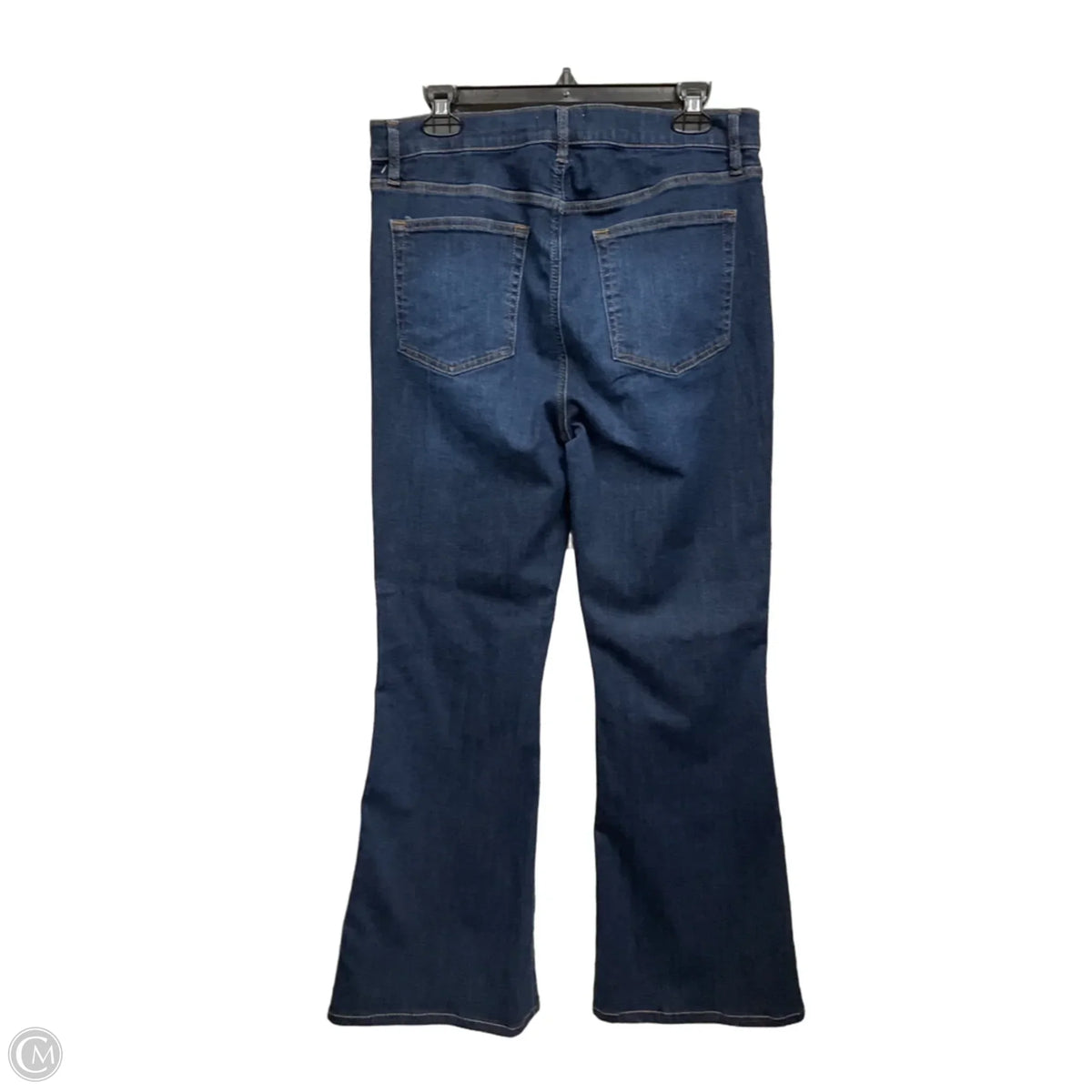 Jeans Flared By Frame In Blue Denim, Size: 12