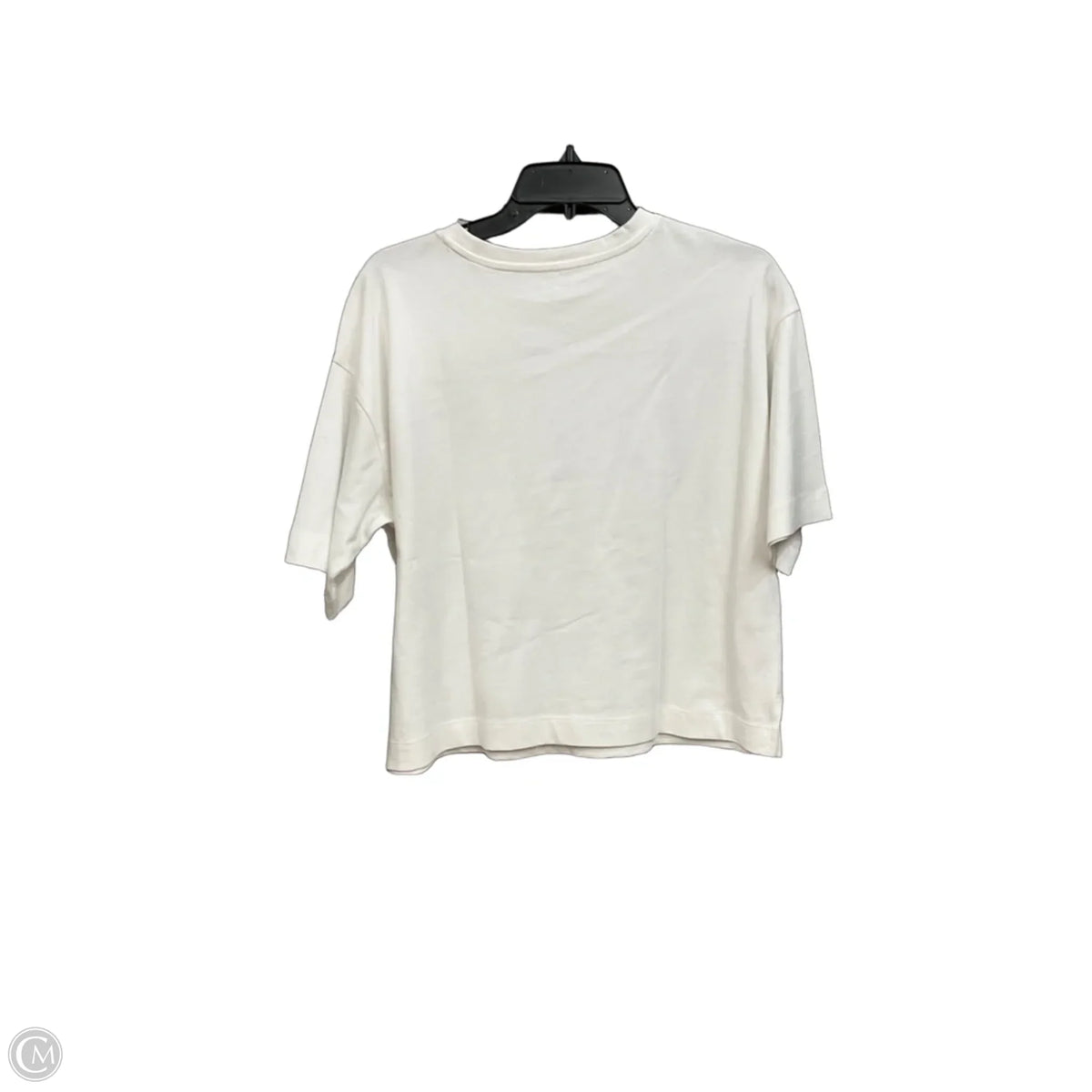 Top Short Sleeve Basic By Loft In White, Size: S