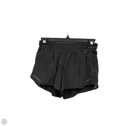 Athletic Shorts By Lululemon In Black, Size: 4