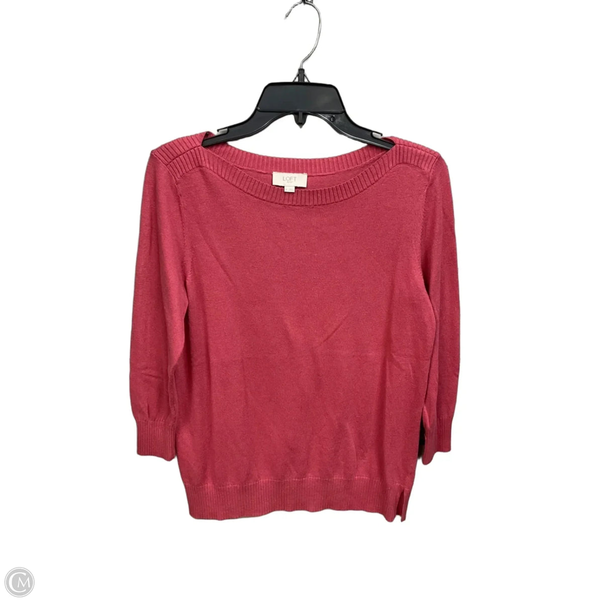 Top Long Sleeve By Loft In Pink, Size: M