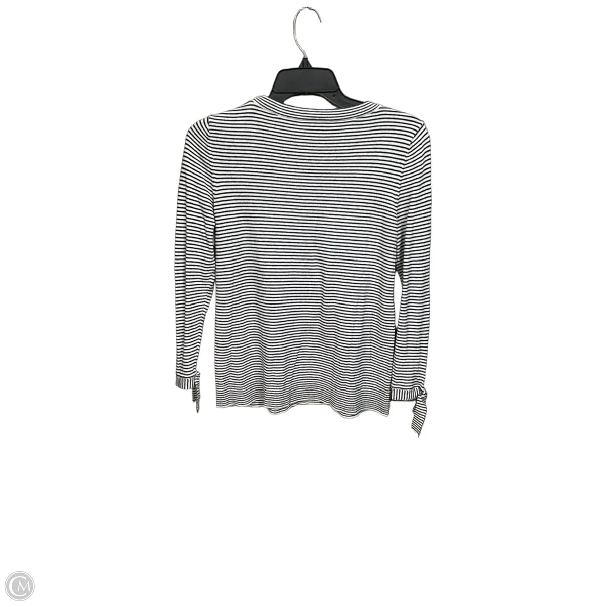 Top Long Sleeve By Loft In Striped Pattern, Size: Sp