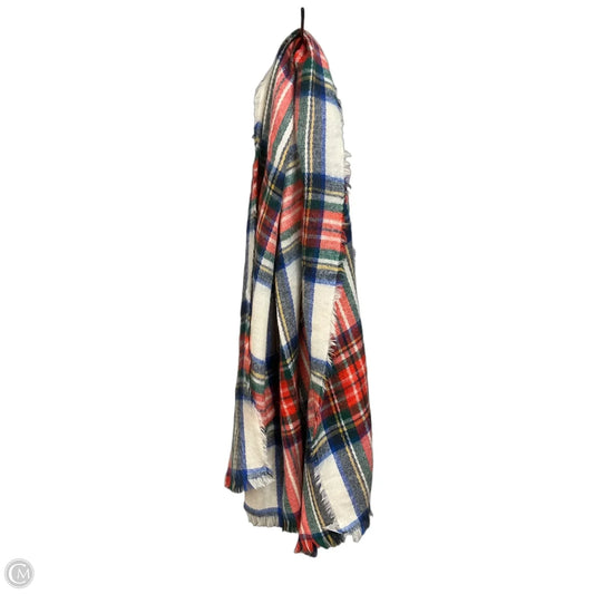 Scarf Winter By Clothes Mentor In Plaid Pattern