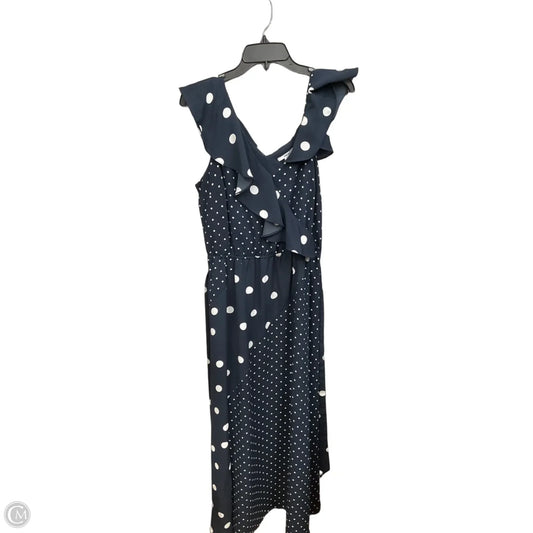 Dress Casual Maxi By Bar Iii In Navy, Size: L