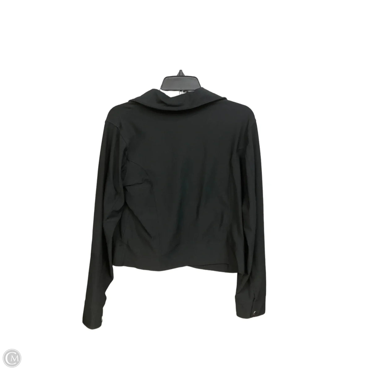Athletic Jacket By Nike Apparel In Black, Size: L