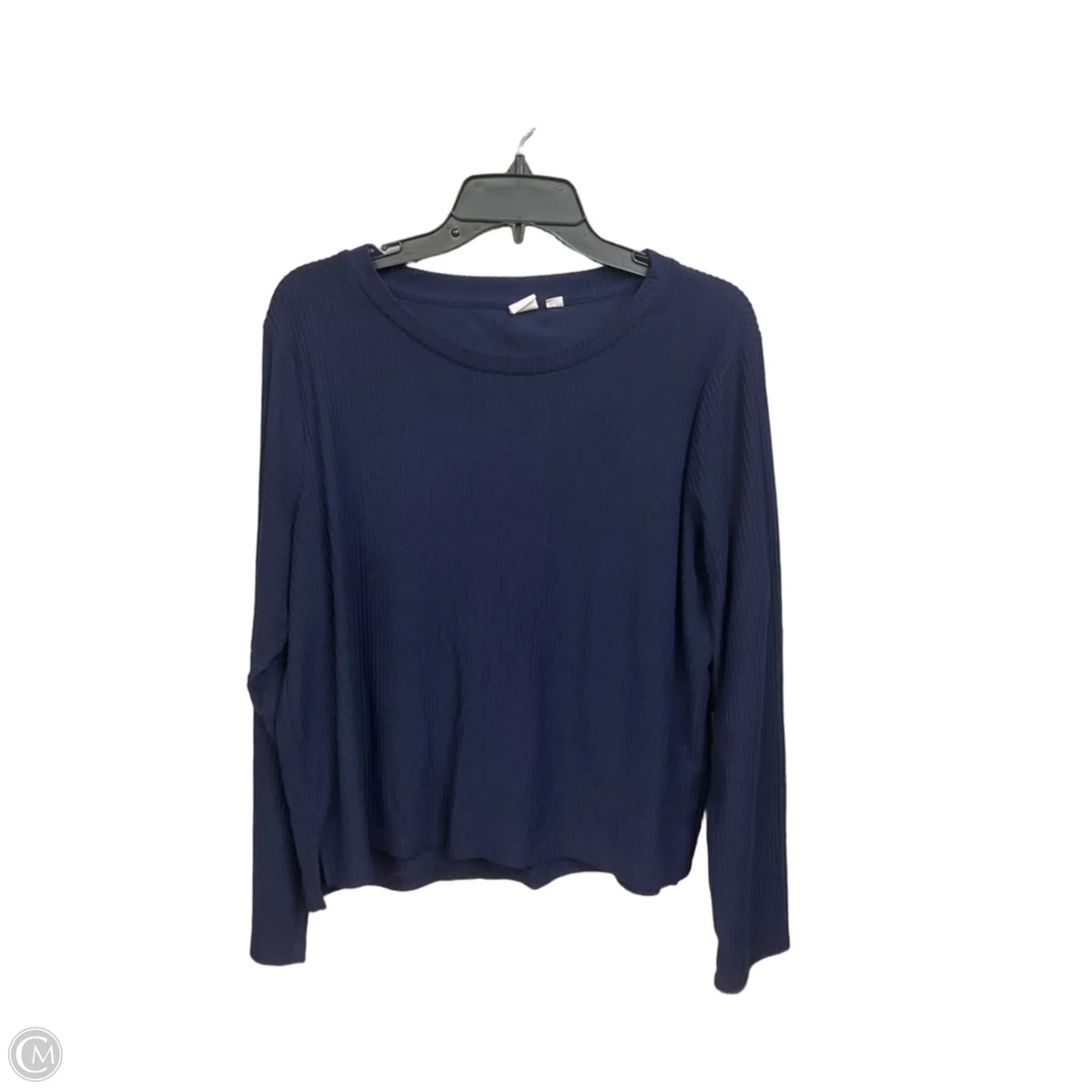 Top Long Sleeve By Gap In Blue, Size: L