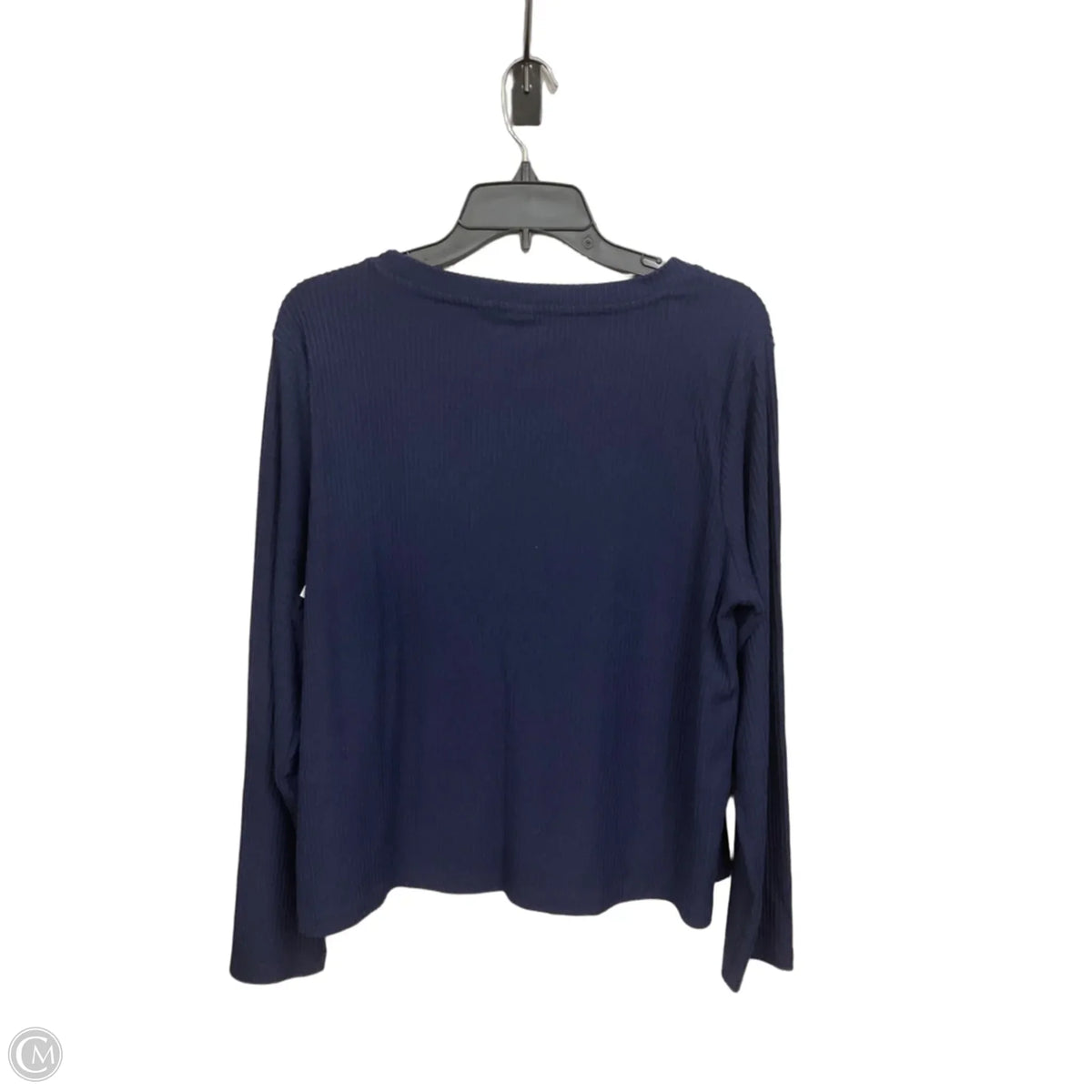 Top Long Sleeve By Gap In Blue, Size: L