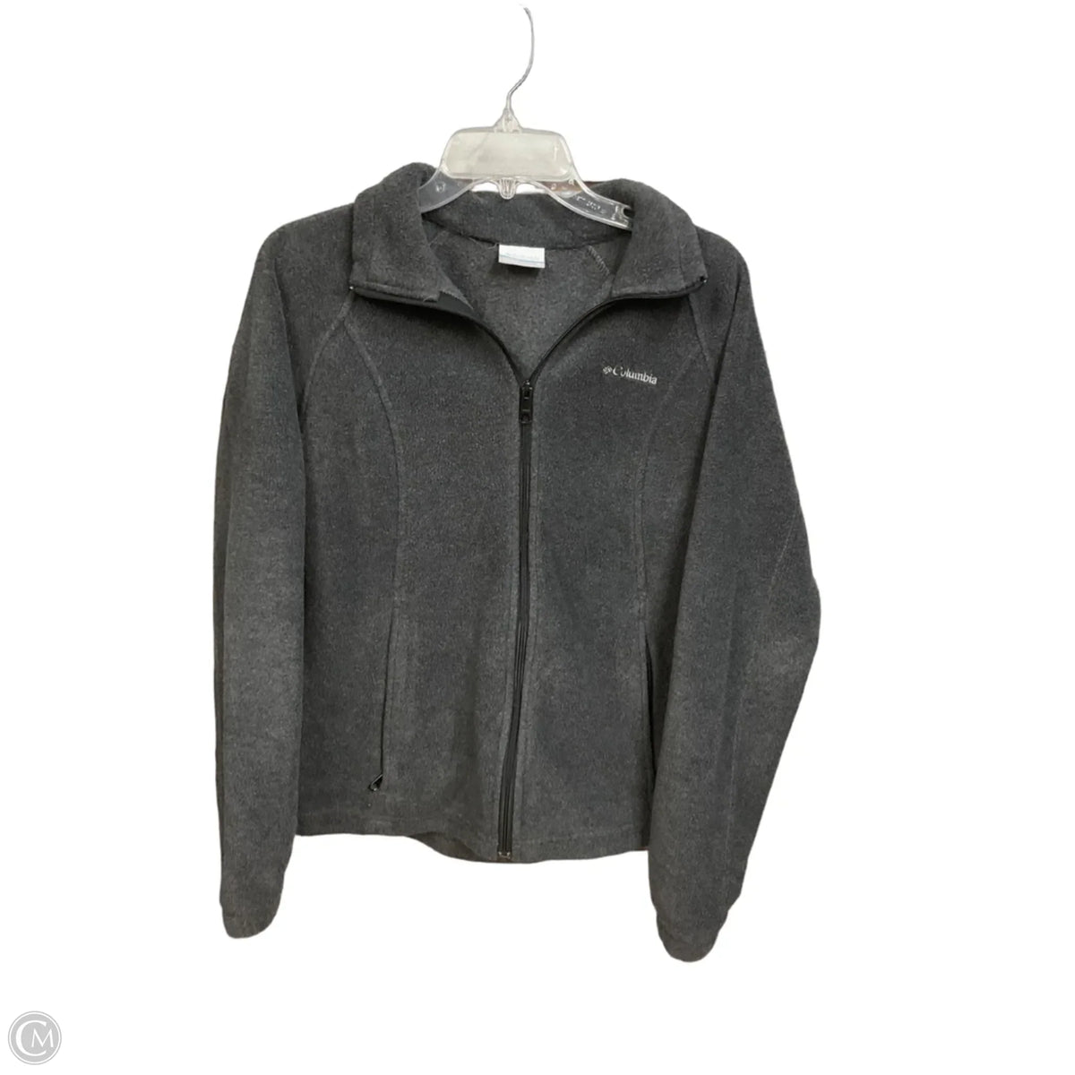 Athletic Jacket By Columbia In Grey, Size: M