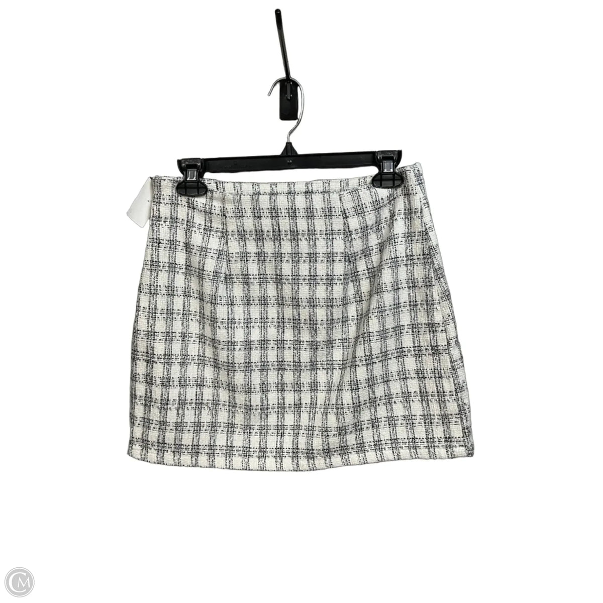 Skirt Mini & Short By Blue Rain In Plaid Pattern, Size: M