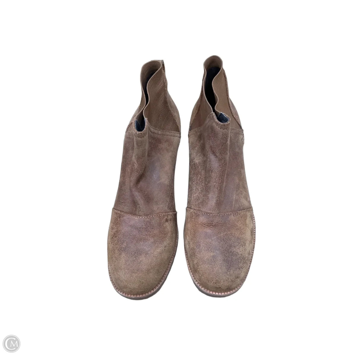 Boots Ankle Heels By Sorel In Brown, Size: 9