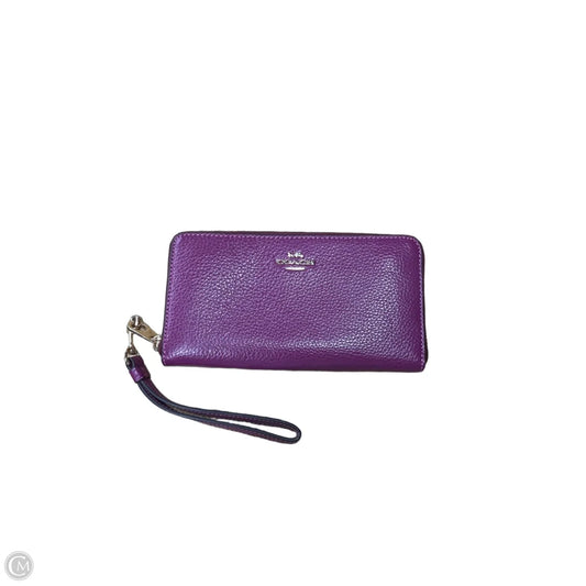 Wallet Designer By Coach, Size: Large