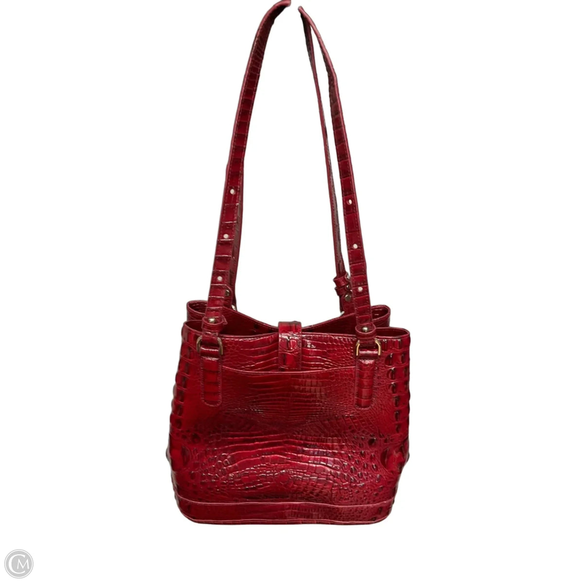Handbag Designer By Brahmin, Size: Large