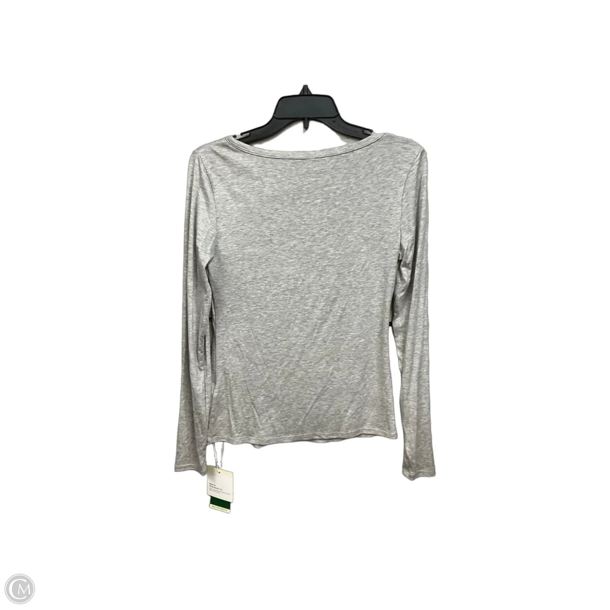 Top Long Sleeve By Halara In Grey, Size: M