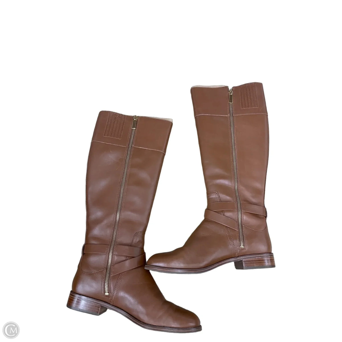 Boots Designer By Michael Kors In Tan, Size: 7.5