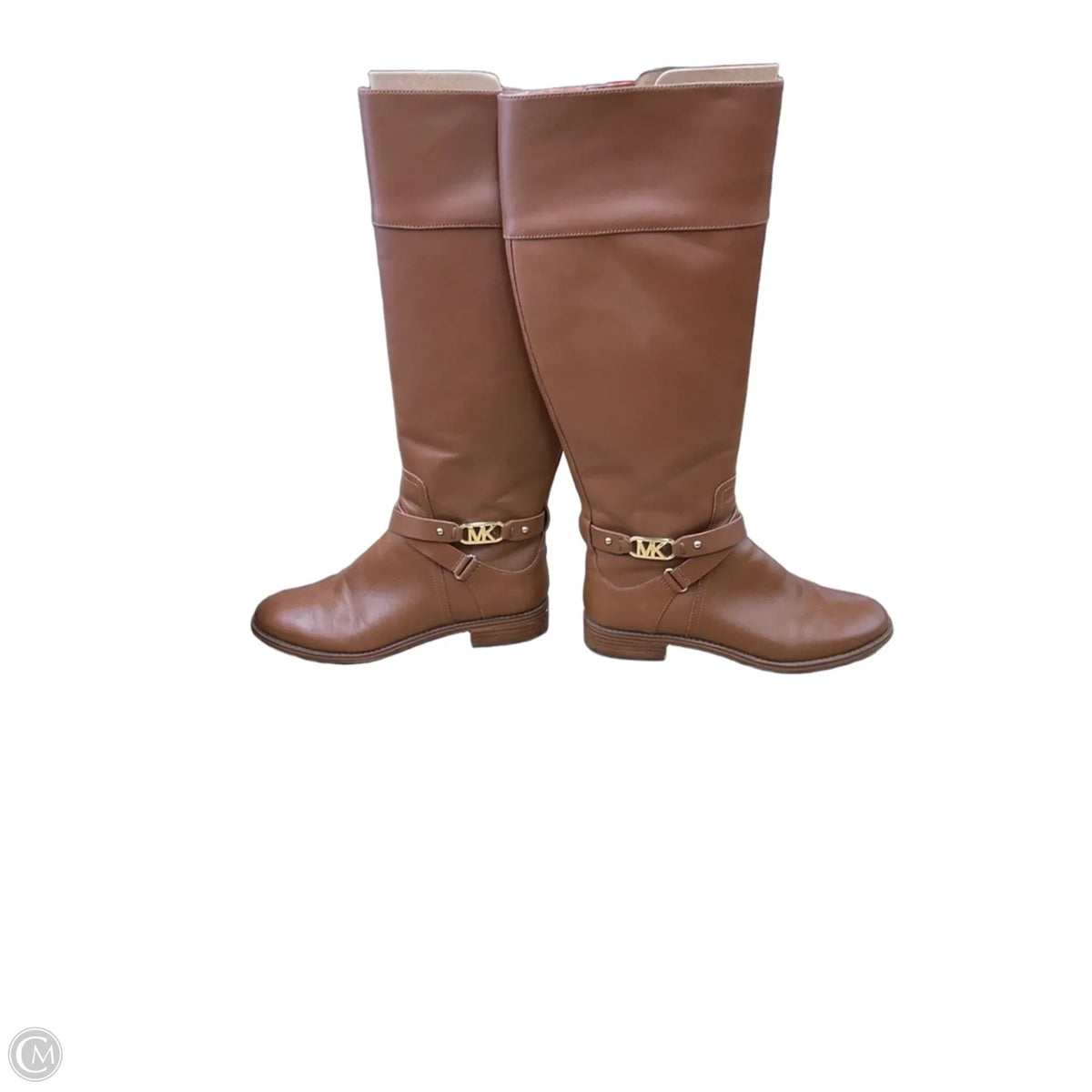 Boots Designer By Michael Kors In Tan, Size: 7.5