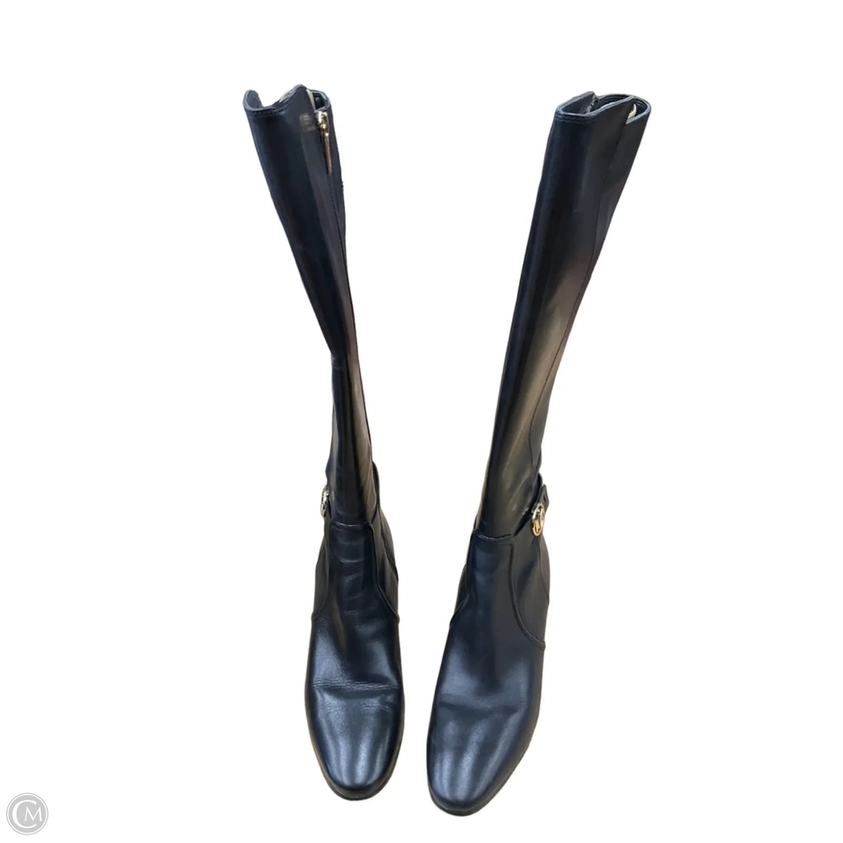 Boots Designer By Michael Kors In Black, Size: 7.5