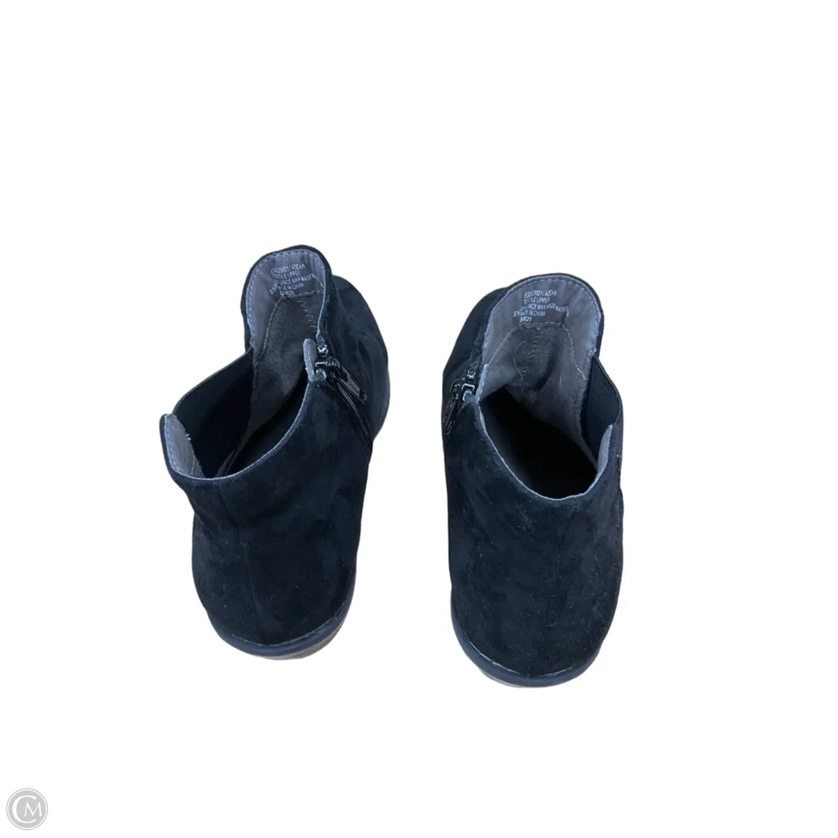 Boots Ankle Flats By Sofft In Black, Size: 9.5