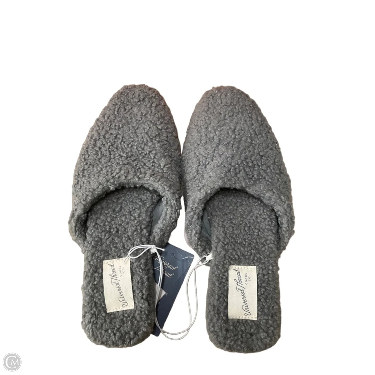 Slippers By Universal Thread In Grey