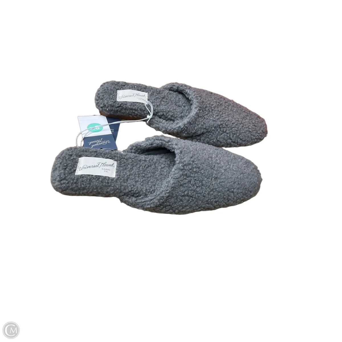 Slippers By Universal Thread In Grey