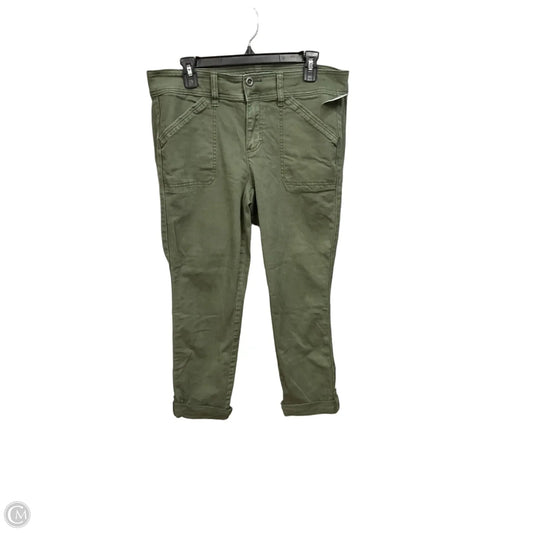 Pants Cropped By Torrid In Green, Size: 12