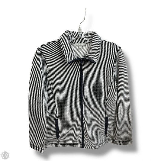 Jacket Other By Talbots In Blue & White, Size: Mp